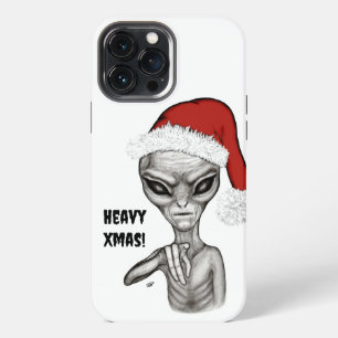Etui iPhone 13 Pro Max Mauvais Extraterrestre , Noël Lourd !