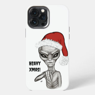 Etui iPhone 13 Pro Max Mauvais Extraterrestre , Noël Lourd !