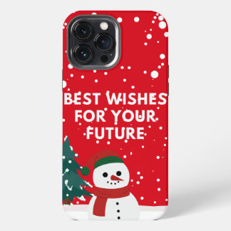 Etui iPhone 13 Pro Max meilleurs vœux pour votre avenir 
