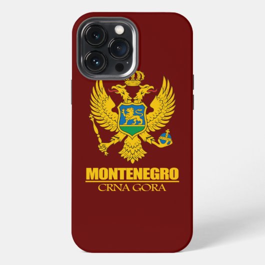 Etui iPhone 13 Pro Max Mode Monténégro (Verso)
