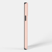 Etui iPhone 13 Pro Max Moderne Feminine Solide Rose Soft Script Nom perso (Côté droit)