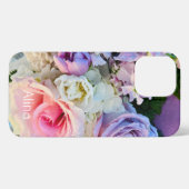 Etui iPhone 13 Pro Max Moderne personnalisé, Rose, iPhone iPhone 13 P (Verso Horizontal)