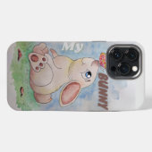 Etui iPhone 13 Pro Max Mon lapin (Verso Horizontal)
