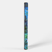 Etui iPhone 13 Pro Max Monet - Nymphéas (bleu) (Côté droit)