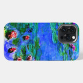 Etui iPhone 13 Pro Max Monet - Nymphéas (rouge) Coque Case-Mate iPhone (Verso Horizontal)