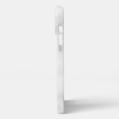Etui iPhone 13 Pro Max Monogramme et nom personnalisés modernes (Côté gauche)