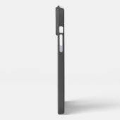Etui iPhone 13 Pro Max Monogramme initial neutre double couche minimalist (Côté gauche)