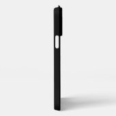 Etui iPhone 13 Pro Max Monogramme moderne personnalisé et nom iPhone (Côté droit)