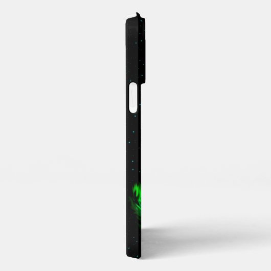 Etui iPhone 13 Pro Max Monstre de flamme dans le ciel étoilé (Côté droit)