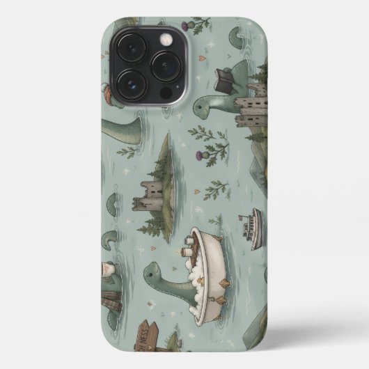 Etui iPhone 13 Pro Max Monstre du Loch Ness  (Verso)