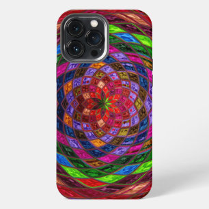 Etui iPhone 13 Pro Max Motif de vitrail