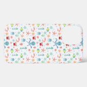 Etui iPhone 13 Pro Max Motif du monde marin (Verso Horizontal)