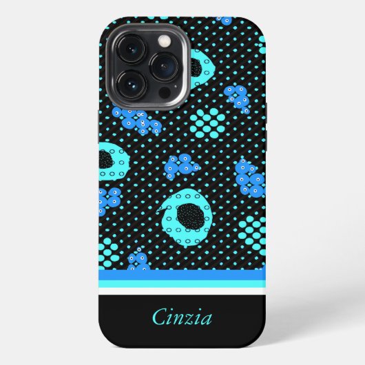 Etui iPhone 13 Pro Max Motif géométrique (Verso)