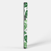 Etui iPhone 13 Pro Max Motif Monstera Vert (Côté droit)