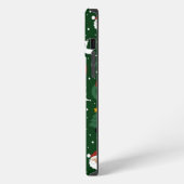 Etui iPhone 13 Pro Max Motif vert de Noël (Côté gauche)