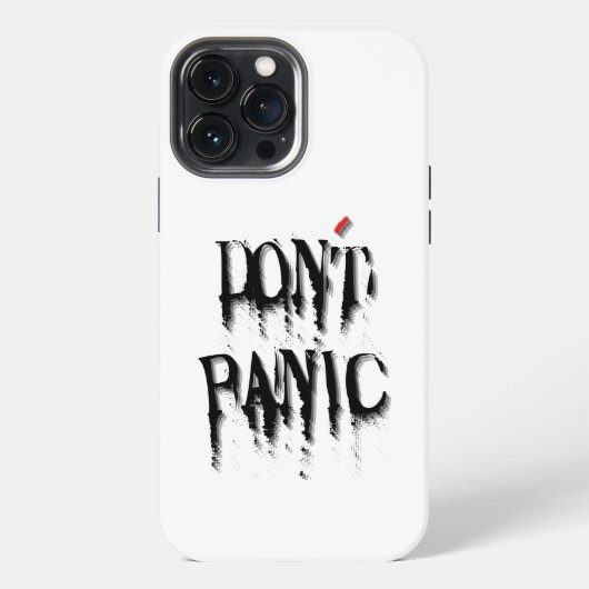 Etui iPhone 13 Pro Max Ne paniquez pas.w (Verso)