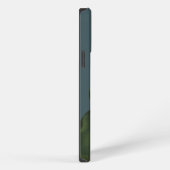 Etui iPhone 13 Pro Max Nénuphar bleu Coque-coque iphone unique -mat (Côté droit)