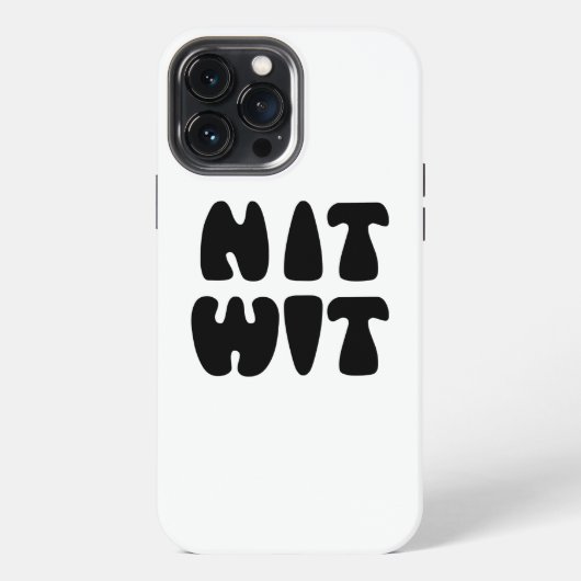 ETUI iPhone 13 PRO MAX NITWIT (Verso)