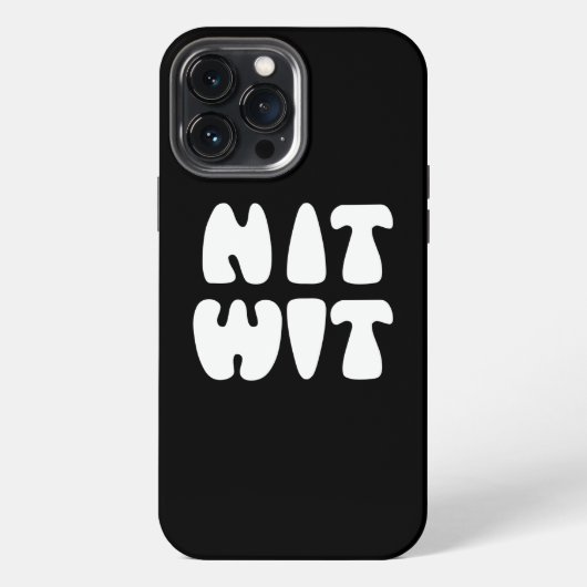 ETUI iPhone 13 PRO MAX NITWIT (Verso)
