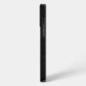Etui iPhone 13 Pro Max Noir et Or (Côté gauche)
