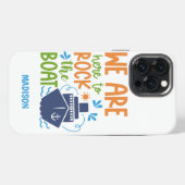 Etui iPhone 13 Pro Max Nom personnalisé (Verso Horizontal)