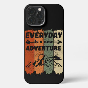 Etui iPhone 13 Pro Max Nouveau randonnée aventure amoureux cadeau retro m