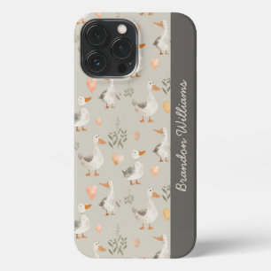 Etui iPhone 13 Pro Max Oie d'aquarelle