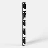 Etui iPhone 13 Pro Max Ombre de fantôme de pixel 8 bits (Côté droit)