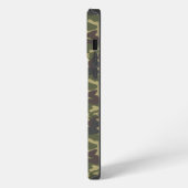 Etui iPhone 13 Pro Max Ours debout et camouflage (Côté gauche)