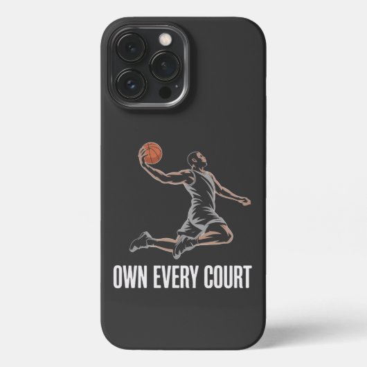 Etui iPhone 13 Pro Max Own Every Court Sports Mixed (Verso)