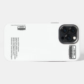 Etui iPhone 13 Pro Max Pacte USCSS (Verso Horizontal)