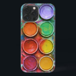 Etui iPhone 13 Pro Max palette d'aquarelle vintage<br><div class="desc">palette d'aquarelle vintage</div>