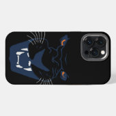 Etui iPhone 13 Pro Max Panthère noire (Verso Horizontal)