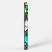 Etui iPhone 13 Pro Max Papillon bleu-vert iPhone | Papillon iPhone 13 (Côté droit)