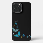 Etui iPhone 13 Pro Max Papillons (Verso)