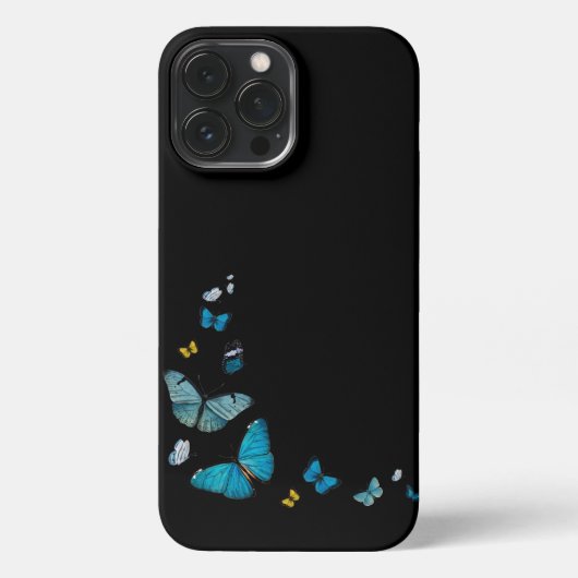 Etui iPhone 13 Pro Max Papillons (Verso)