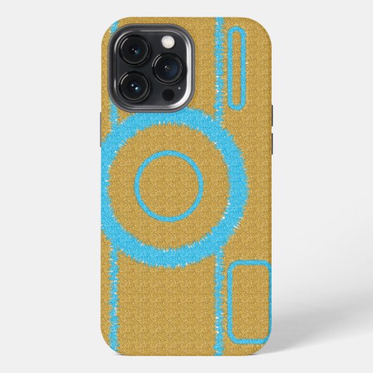 Etui iPhone 13 Pro Max Parties scintillant de caméra Cod.01 Coque-coque i (Verso)