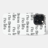 Etui iPhone 13 Pro Max pas d'anime pas de vie (Verso Horizontal)