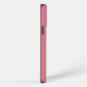 Etui iPhone 13 Pro Max Pastèque rose poussiéreuse uni (Côté droit)