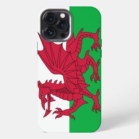 Etui iPhone 13 Pro Max Pays de Galles (Verso)
