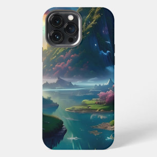 Etui iPhone 13 Pro Max Paysage Pittoresque Quatre