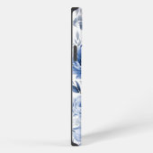 Etui iPhone 13 Pro Max Peonies bleues (Côté droit)