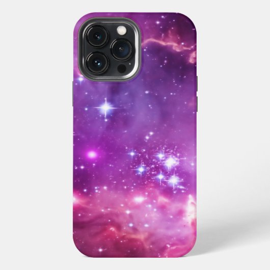 Etui iPhone 13 Pro Max Petit Nuage de Magellan teinté de pourpre (Verso)