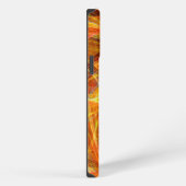 Etui iPhone 13 Pro Max PHOTON FOU orange rose (Côté droit)