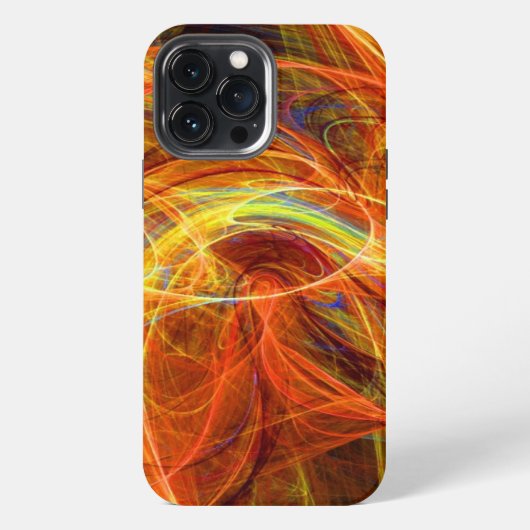 Etui iPhone 13 Pro Max PHOTON FOU orange rose (Verso)