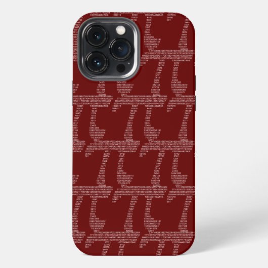 Etui iPhone 13 Pro Max Pi (Verso)