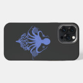 Etui iPhone 13 Pro Max Pieuvre (fond sombre) (Verso Horizontal)
