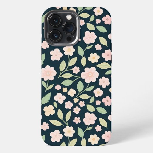 Etui iPhone 13 Pro Max Pink Spring Elegance (Verso)