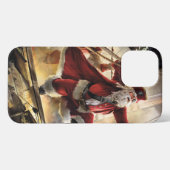 Etui iPhone 13 Pro Max Pirate Père Noël (Verso Horizontal)