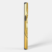 Etui iPhone 13 Pro Max Plaque d'or (Côté droit)